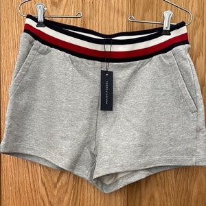 Tommy Hilfiger Athletic Shorts with Striped Waistband